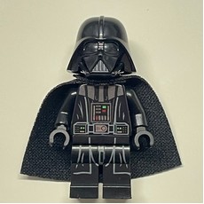 Darth Vader, White Skin, 19888 Cape, Green Square on Chest Panel (fig-002515)