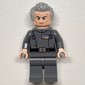 Grand Moff Wilhuff Tarkin, Dark Bluish Gray, Ruffled Hair