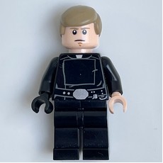 Luke Skywalker, Final Duel Outfit, Short Dark Tan Hair (fig-002530)