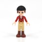 Olivia - Red Jacket, Tan Trousers