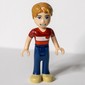 Henry - Red Shirt, Dark Blue Trousers