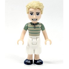 James - Tan Sweater, White Trousers (fig-002614)