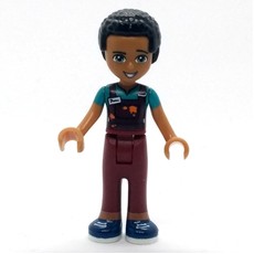 Dean - Dark Red Overall (fig-002624)
