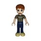 Angus - Dark Tan Shirt, Dark Blue Trousers