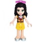 Vicky - Yellow Plaid Shirt, Yellow Skirt, Glasses
