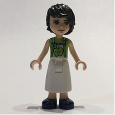 David - Lime Shirt, White Apron (fig-002702)