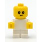 Baby, White Body - Head with neck