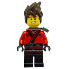 Kai with Hair and Shoulder Armor (LEGO Ninjago Movie) (fig-002874)