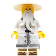 Master Wu in White Robes (LEGO Ninjago Movie) (fig-002893)
