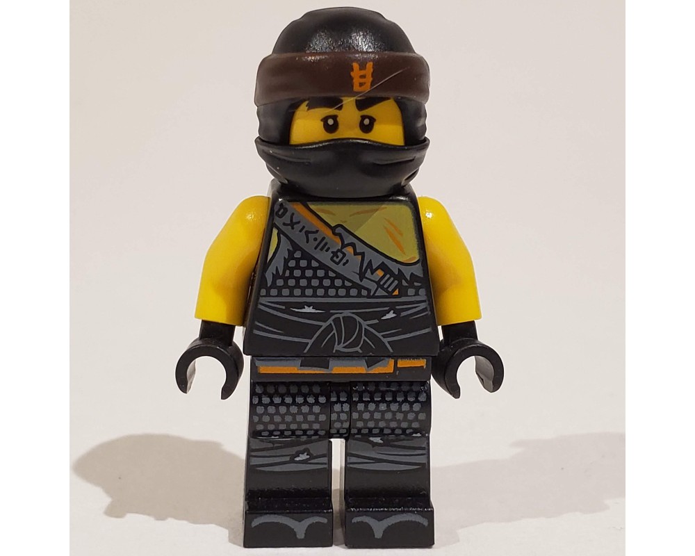 LEGO Set fig-002908 Cole with Orange Asian Symbol on Head Wrap (Hunted ...