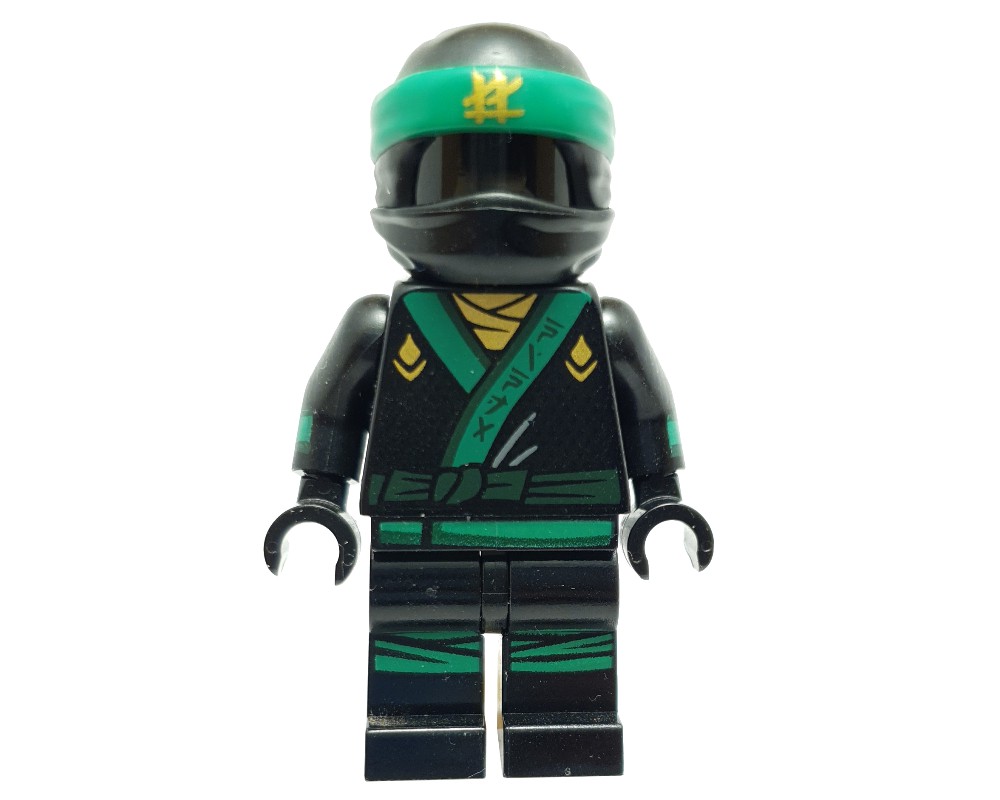 LEGO Set fig-002967 Green Ninja Suit | Rebrickable - Build with LEGO