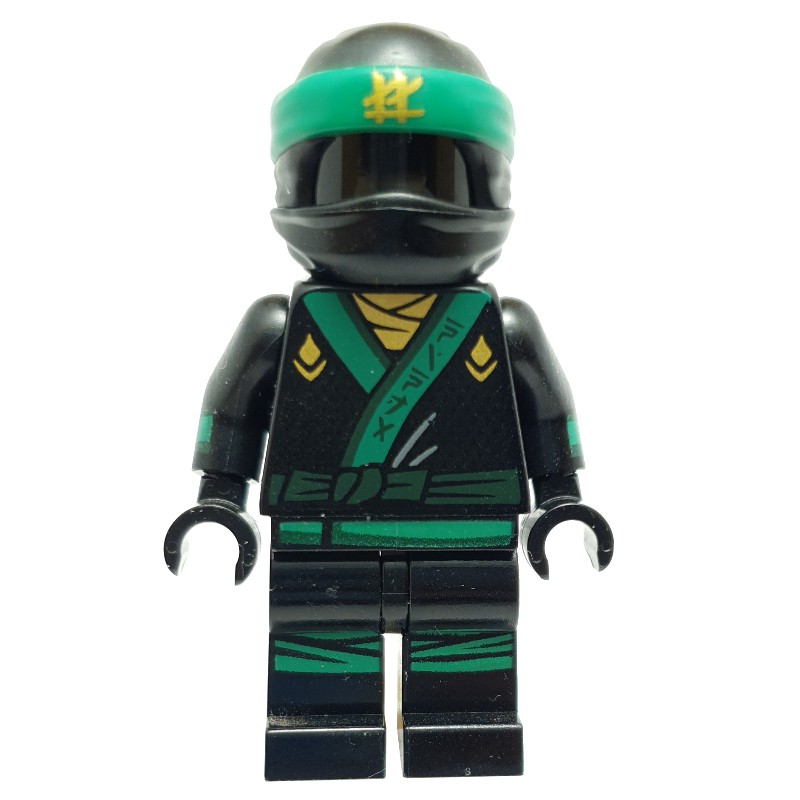 LEGO Set fig-002967 Green Ninja Suit | Rebrickable - Build with LEGO