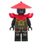 Swordsman with Blue Face