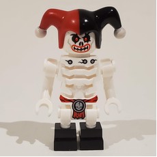Krazi in Red and Black Jester Hat (fig-003045)