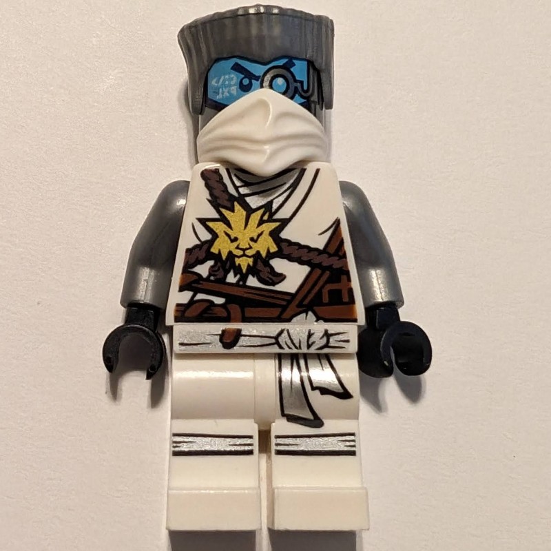 LEGO Set fig-003048 Zane in Honor Robes with Hair (Day of the Departed ...