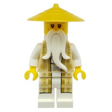 Master Wu with Ornate Gold Robe (fig-003067)