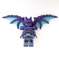 Gargoyle with Dark Purple and Trans-Blue Wings