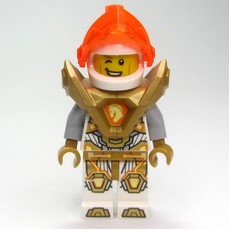 Lance Richmond with Trans-Neon Orange Visor and Shoulder Armor with Orange Chest Emblem (fig-003109)