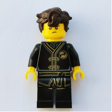 Jay in Black Training Gi (fig-003154)