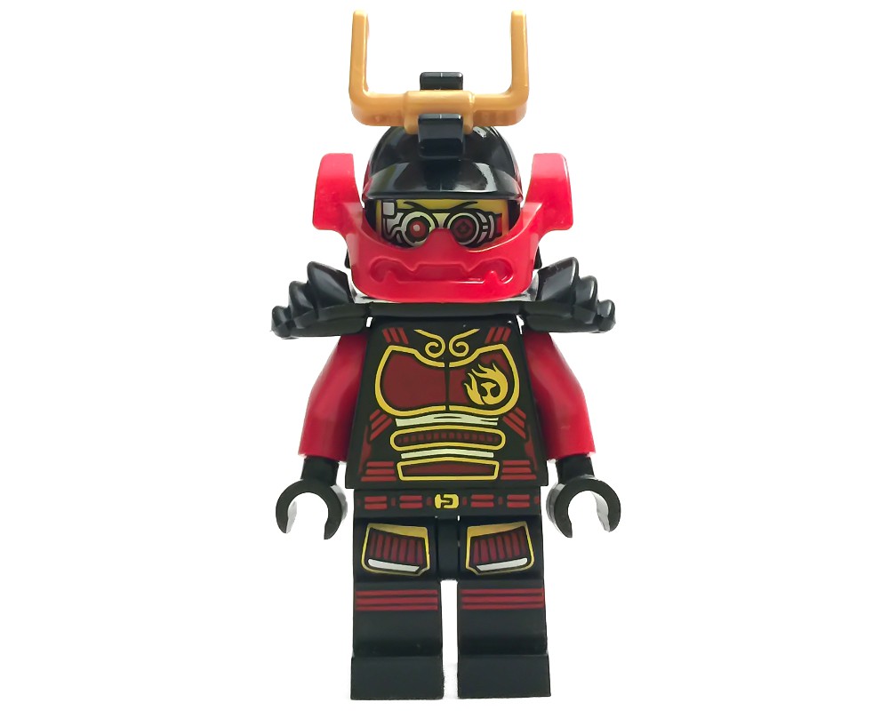 LEGO Set fig-003158 Samurai X / Nya in Black Outfit with Armor ...