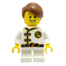Lil' Nelson, White Gi (fig-003164)