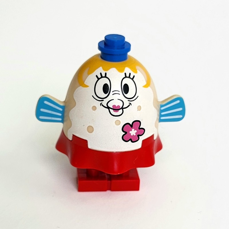 LEGO Set fig-003285 Mrs. Puff with Flower | Rebrickable - Build with LEGO