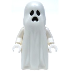 Ghost with Open Mouth and Brick Built Legs (fig-003309)