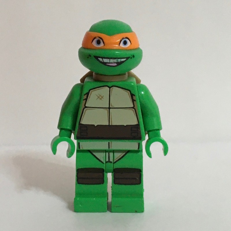 LEGO Set fig-003319 Michelangelo with Big Smile (2013 Teenage Mutant ...