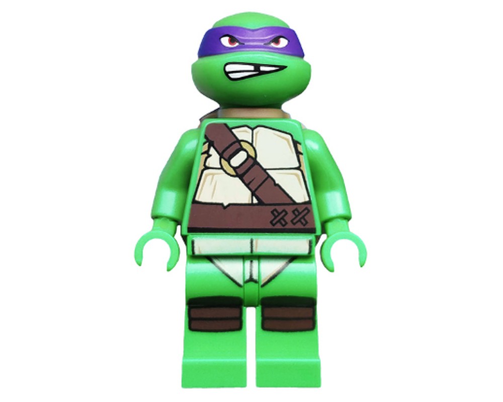 LEGO Set fig-003330 Donatello with Clenched Teeth (2013 Teenage Mutant ...