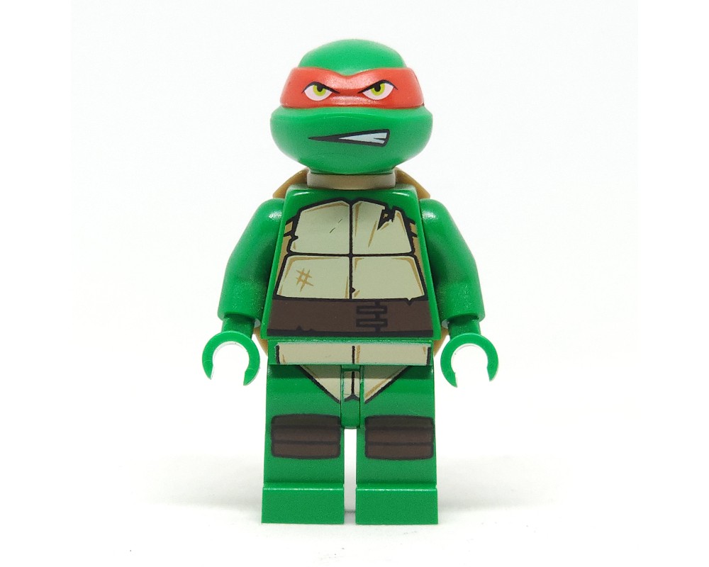 Lego Set Fig-003339 Raphael With Clenched Teeth 