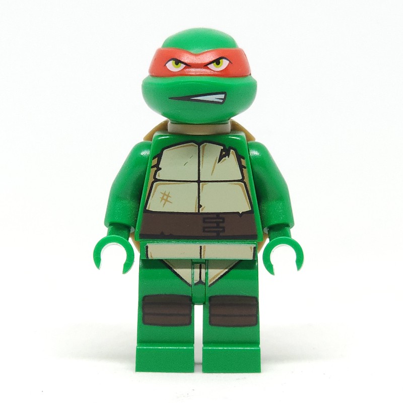 LEGO Set fig-003339 Raphael with Clenched Teeth (2014 Teenage Mutant ...