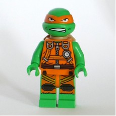 Michelangelo in Orange Outfit (fig-003346)