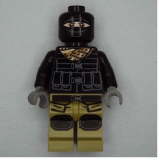 Foot Soldier with Face Wrap (2014 Movie) (fig-003350)
