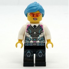 Agent Caila Phoenix with Dark Azure Hair (fig-003373)
