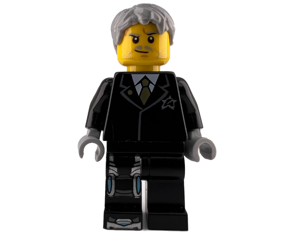 LEGO Set fig-003376 Agent Solomon Blaze | Rebrickable - Build with LEGO