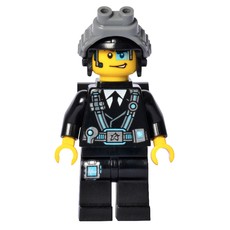 Agent Curtis Bolt with Neck Bracket and Goggles (fig-003399)