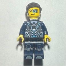 Agent Curtis Bolt with Neck Bracket (fig-003412)