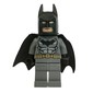 Batman, Dark Bluish Gray Suit, Black Cape and Cowl, Light Nougat Head, Dark Bluish Gray Hips, Muscles Outline