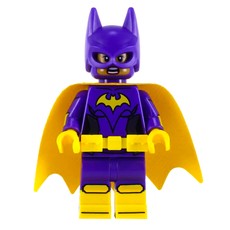 Batgirl, Dark Purple Suit, Yellow Cape, Dark Purple Cowl (3626cpr2229) (fig-003436)