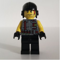 Digger with Knife on Vest (fig-003463)