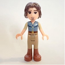 Flynn Rider - Sand Blue Vest (fig-003492)