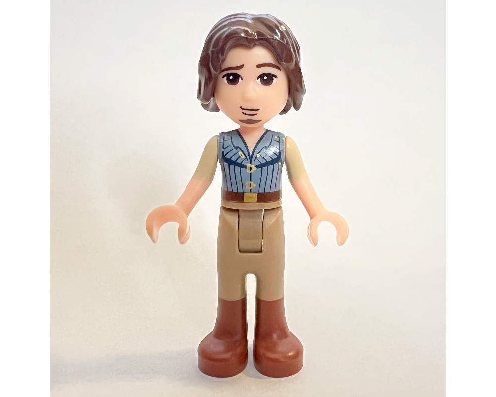 LEGO Set fig-003492 Flynn Rider - Sand Blue Vest | Rebrickable - Build ...