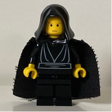 Luke Skywalker, Black Robes, Yellow Skin, Black Cape and Hood (fig-003514)