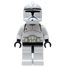 Clone Trooper, Phase I Armor, Plain Black Head (fig-003523)
