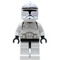 Clone Trooper, Phase I Armor, Plain Black Head