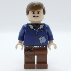 Han Solo, Hoth Outfit, Dark Blue Jacket, Reddish Brown Legs (fig-003539)