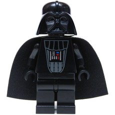 Darth Vader, Light Bluish Gray Skin, Scarred Right Cheek, No Eyebrows (fig-003542)