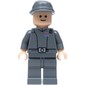 Imperial Officer / Captain / Commandant / Commander, Dark Bluish Gray Uniform, Cavalry Cap, Black Eyes