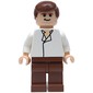 Han Solo, White Shirt, Reddish Brown Legs, Black Eyes