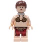 Princess Leia, Slave Outfit, Black Eyes, Neck Bracket